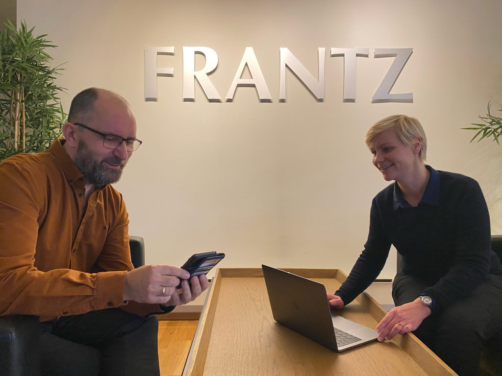 Tore og Ragnhild i Frantz